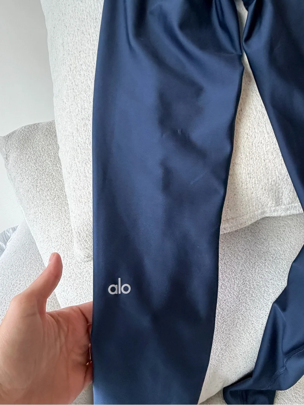 Alo Yoga Navy High-Waist Airlift Legging